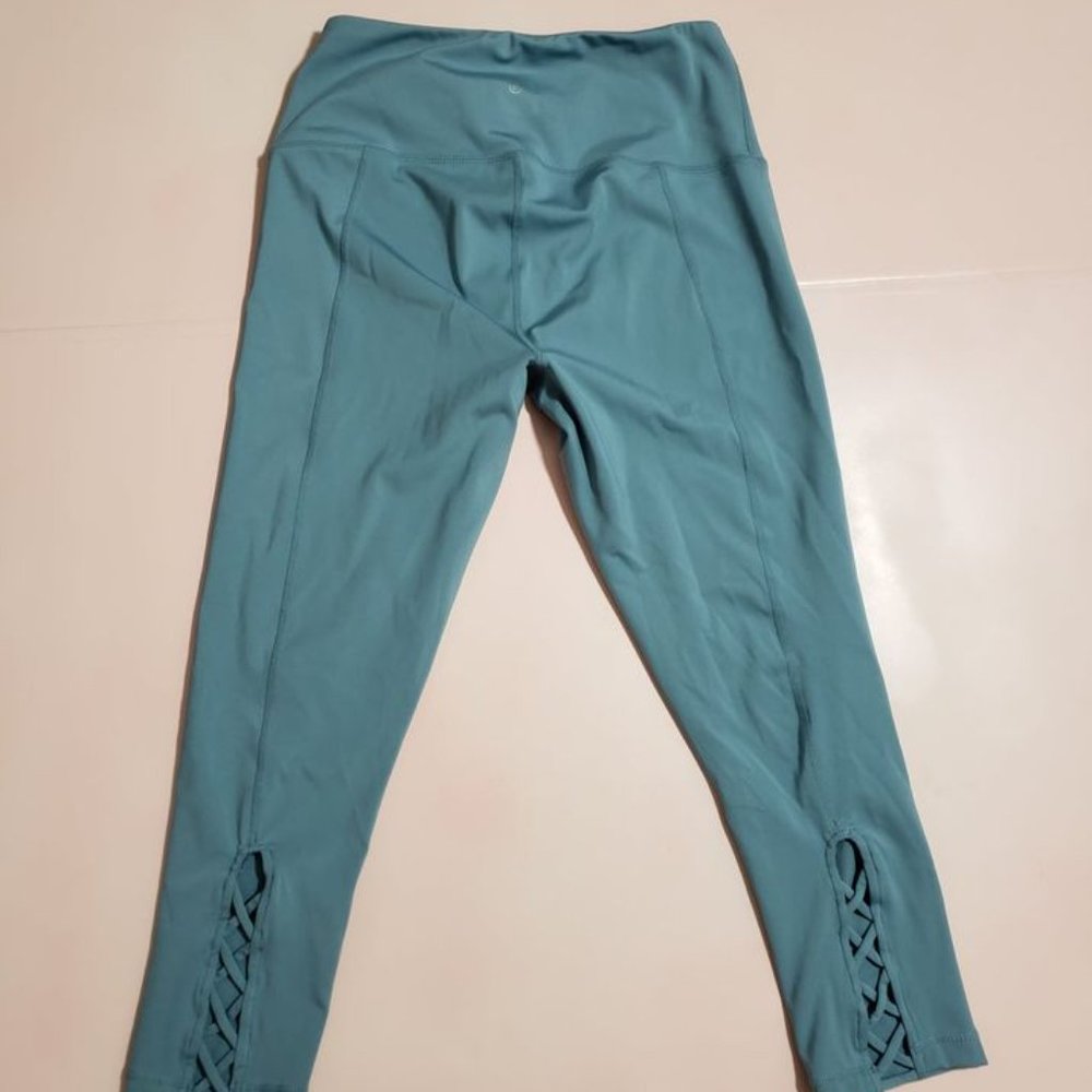 Altar'd State Revival Athletic Leggings and shorts Size Small / Medium Lace up - Picture 3 of 9